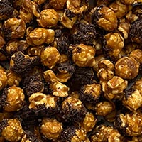 chocolate drizzled-popcorn